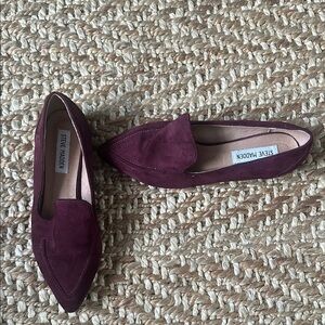 Steve Madden Women's Burgundy Loafers